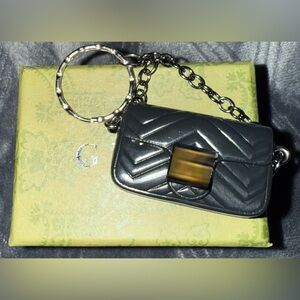 Mini Purse Keychain Charm with Gift Box